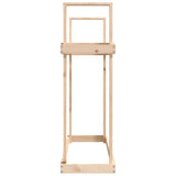 ZNTS Firewood Rack 110x35x108.5 cm Solid Wood Pine 823857