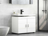 Bathroom Cabinet Set with Storage TULUM White 60 x 34 x 63 cm 880321