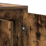Sideboard Smoked Oak 135 x 41 x 75 cm Engineered Wood 3333890
