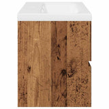 Sink Cabinet with Built-in Basin Old Wood 3328927