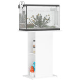 Aquarium Stand White 60.5x36x72.5 cm Engineered Wood 833639