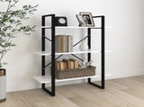 Book Cabinet White 80x30x105 cm Engineered Wood 806527
