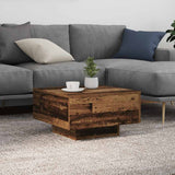 Coffee Table Old Wood 55 x 55 x31 cm Engineered Wood 862994