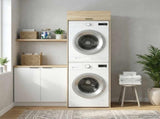 Wash Machine Cabinet Sonoma 67.5 x 68 x 200 cm Engineered wood 3422786