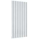 Roof Panels 36 pcs Galvanised Steel Anthracite 80x36 cm 319141