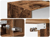 Bathroom Mirror Cabinet Old Wood 60 x 14.5 x 50 cm 889085