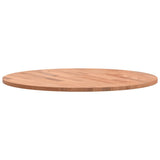 Table Top 60x1.5 cm Round Solid Wood Beech 355930