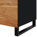 Coffee Table 80x50x40 cm Solid Wood Acacia&Engineered Wood 350633