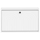 Wall-Mounted Shoe Cabinet ALKMAAR 71 x 17 x 43 cm White 896185