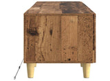 LED TV Cabinet Old Wood Engineered Wood 896693