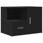 Corner Cabinet Black 160x40x45 cm Engineered Wood 3307820
