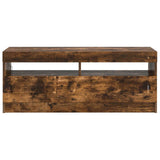 LED TV Cabinet Smoked Oak Engineered Wood 897870