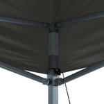 ZNTS Professional Folding Party Tent 3x4 m Steel Anthracite 48895