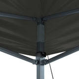 ZNTS Professional Folding Party Tent 3x4 m Steel Anthracite 48895