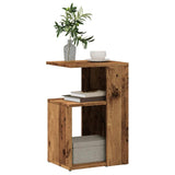 Side Table Old Wood 36x30x56 cm Engineered Wood 856558