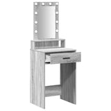 Dressing Table Grey 50 x 41 x 140 cm Engineered Wood 865159