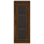 ZNTS Wall Mounted Cabinet Brown Oak 34.5x34x90 cm 828931