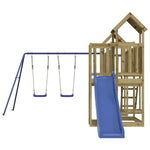 ZNTS Outdoor Playset Impregnated Wood Pine 3155848