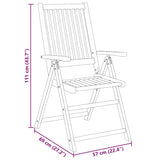 3 Piece Garden Dining Set Solid Wood Acacia 3295254