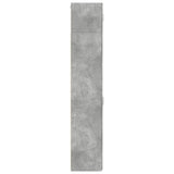 Slim Storage Cabinet Concrete Grey 40x42.5x225 cm Engineered Wood 3281276