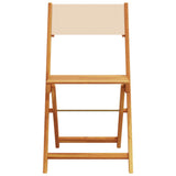Garden Chair Set of 8 Beige 3214621