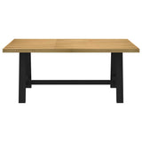 Dining Table NOAIN A-Shaped Legs 180x90x75 cm Solid Wood Pine 4100045