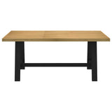Dining Table NOAIN A-Shaped Legs 180x90x75 cm Solid Wood Pine 4100045