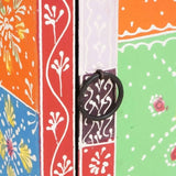 Chest of drawers Multicolour 30 x 30 x 90 cm Solid Mango Wood 4017585