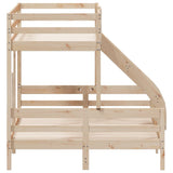 Bunk Bed without Mattress 80x200/140x200 cm Solid Wood 3207165