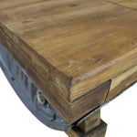 ZNTS Coffee Table Mixed Recycled Wood 90x50x35 cm 244500