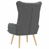 Armchair Dark Grey 69 x 74 x 93 cm Fabric 42001866