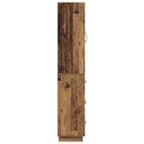 Cabinet Set 2 pcs Old Wood 33 x 34.5 x 87 cm Engineered Wood 3416815