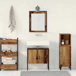 Bathroom Furniture Set with Storage 2 pcs Brown 60 x 33 x 60 cm 3334327