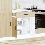 Kitchen Base Cabinet Porto Sonoma Oak Engineered Wood 853970