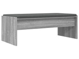 Hall Bench with Cushion Grey Sonoma 83 x 38 x 40 cm 891557
