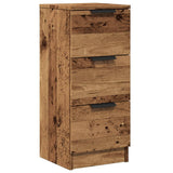 Sideboard Old Wood 30x30x70 cm Engineered Wood 856955