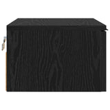 Bedside Cabinet 2 pcs Black Oak 34 x 30 x 20 cm Engineered Wood 880814
