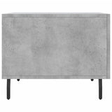 Coffee Tables 2 pcs Concrete Grey 50x50x40 cm Engineered Wood 829437