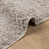 Shaggy Rug PAMPLONA High Pile Modern Beige 160x230 cm 375215
