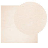 Rug HUARTE Short Pile Soft and Washable Beige 120x120 cm 375018