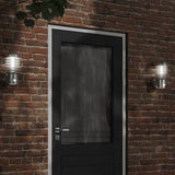 Outdoor Wall Lights with Sensors 2pcs Silver Stainless Steel 4006251