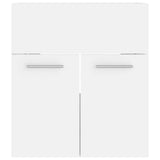Bathroom Furniture Set White Engineered Wood 3070991