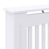 Radiator Cover 2 pcs White 78 x 19 x 81.5cm Engineered Wood 3403241