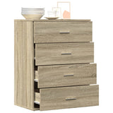 Sideboard Sonoma Oak 60x39x80 cm Engineered Wood 840529