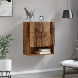 Wall-Mounted Cabinet Old Wood 60 x 31 x 70 cm Engineered Wood 879543