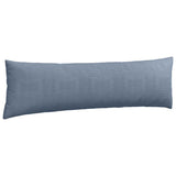 Sofa Pillows 2 pcs Blue 145 x 40 cm Corduroy Fabric 42013863