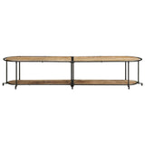 TV Cabinet 200x42x40 cm Solid Wood Rough Mango 4013494