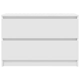 TV Cabinet White 80x35x54 cm Engineered Wood 861787