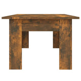 Coffee Table Smoked Oak 100x60x42 cm Engineered Wood 815426