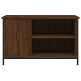 ZNTS TV Cabinet Brown Oak 80x40x50 cm Engineered Wood 832772